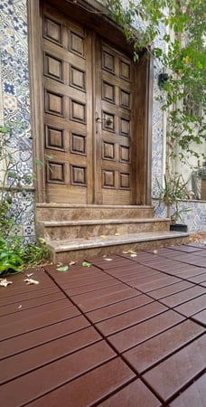 (9 حبات) باركيه بلاستيكي 30*30 - رقم الموديل(349)