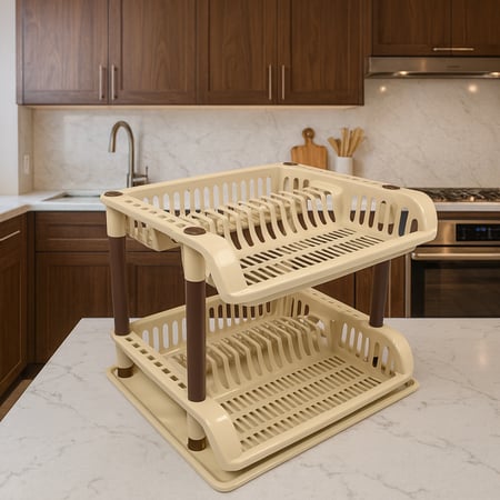 نشافة صحون مع صحن (3 دور) - موديل 476C