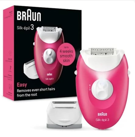 ماكينة ازالة الشعر 3 فى 1 BRAUN LEGEPIL SE3-032