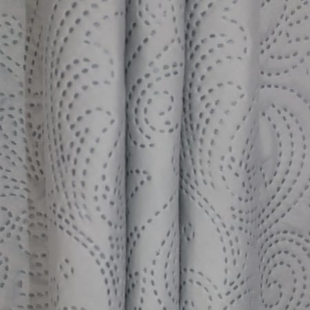 مفرش نفر 3 قطع مضغوط سادةرصاصي