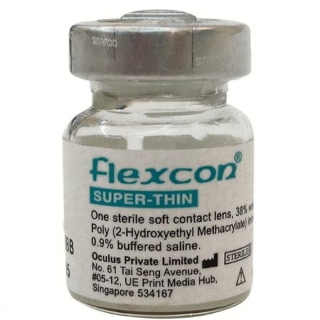 عدسات فليكسكون الشفافة السنوية عدسة واحدة فقط