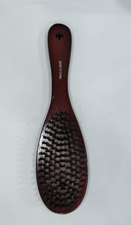 فرشة شعر خشب بني صناعة صينية 10315