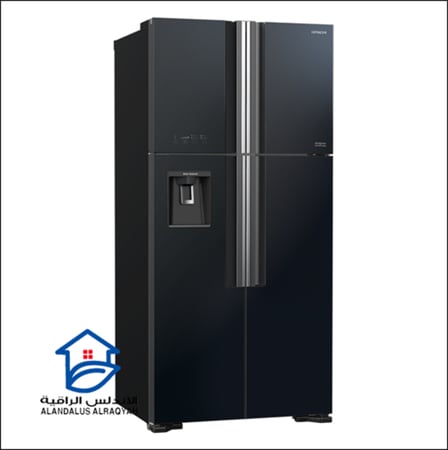 ثلاجة هيتاشي في مطبخ عصري  انسجام مثالي مع ديكور المنزل