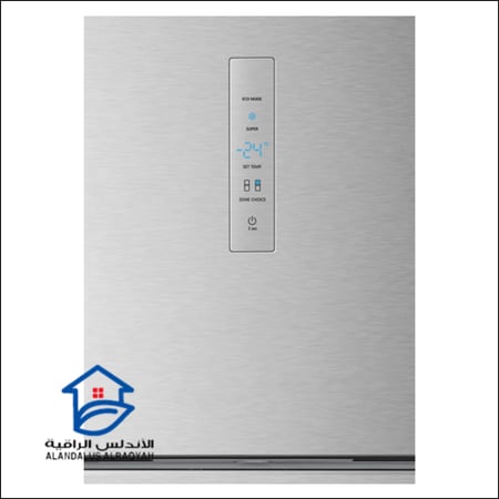 ثلاجة هايسنس 19.9 قدم ستيل انفيرتر