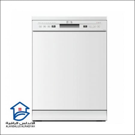 غسالة صحون جنرال سوبريم 7 برامج 12 مكان أبيض