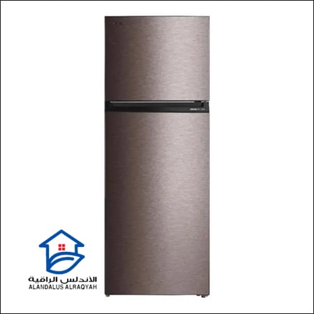 ثلاجة توشيبا 16,4 قدم انفرتر رمادي لامع