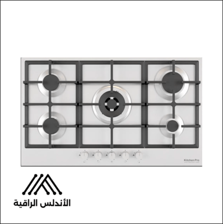 سطح كتشن برو 5 عيون غاز ستيل شبك هيفي ديوتى – مفاتيح امامية