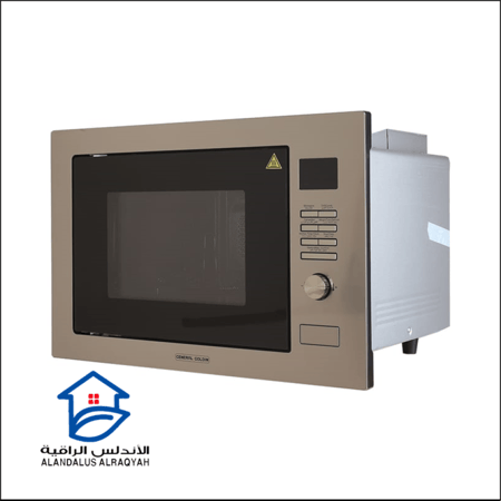ميكروويف مدمج بلت ان جنرال جولدن 34 لتر  ستيل