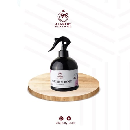 معطر مفارش عنبر ورد