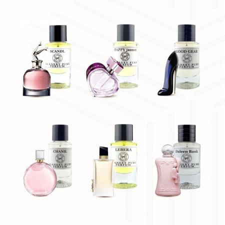 مجموعة 6 عطور نسائية