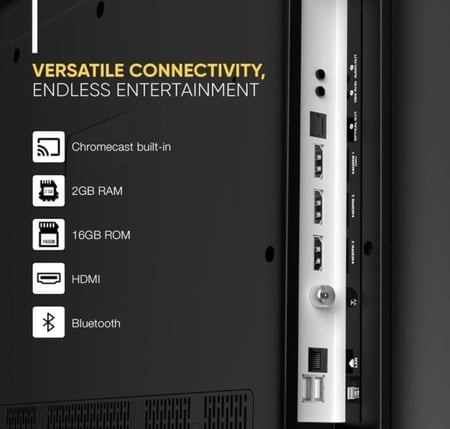 شاشة 55 بوصة سيرين سمارت ويب كيوليد WebOS Hub SREEN