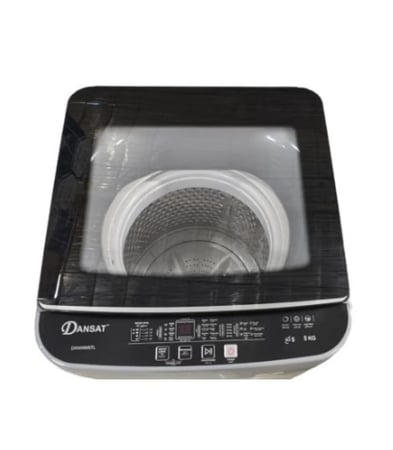 غسالة اوتوماتيك تحميل علوي من دان سات، سعة 5 كجم، لون فضي، موديل DANWM5TL
