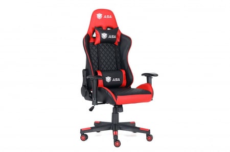 كرسي قيم احمر   ASA 750 Gaming Chair - Red