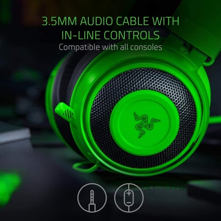 Razer Kraken -   سماعة ألعاب سلكية رايزر