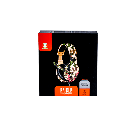 سماعة راس رايدر للالعاب بتقنية مطورة من مايكروديجيت، موديل MD6013GH، فوق الاذن