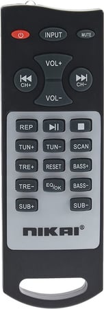 مكبر صوت لانظمة المسرح المنزلي من نيكاي بنظام قناة 5.1| رقم الموديل: NHT6500BT