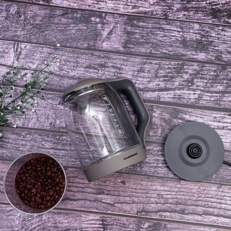 غلاية كهربائية اصلية زجاجية اولسن مارك سعة 1.8 لتر OMK2394