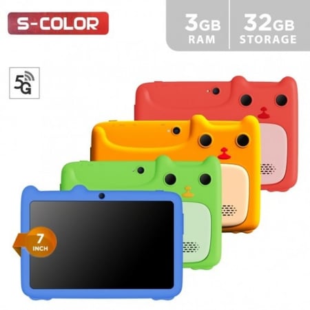 تاب اطفال برتقالي  POPO SMART P3 WIFI KIDS TABLET