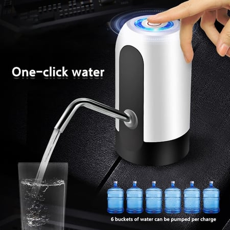 موزع مياه اوتوماتيك، مضخة زجاجة مياه بشحن USB،