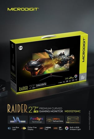 شاشة العاب 27 بوصة 200 فريم MRS2710GMC RAIDE