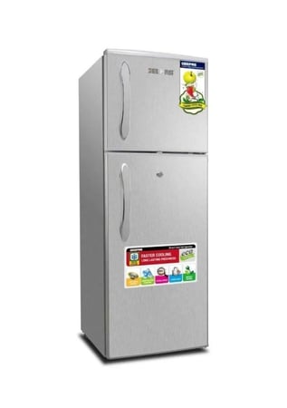 ثلاجة جيباس 5.9 قدم بابين GRF2202SXE