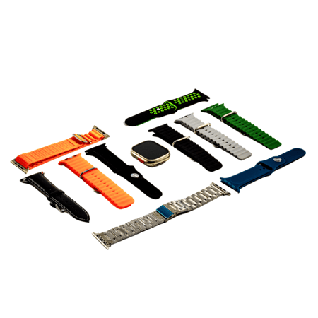 ساعة ذكية مع 10 سوارات اضافية MODIO U9 ULTRA MAX smart watch