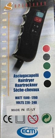 سشوار ايطالي سوبر تربو