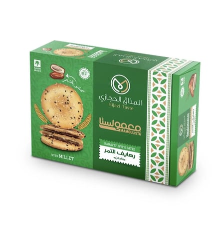 رهايف التمر بالدخن