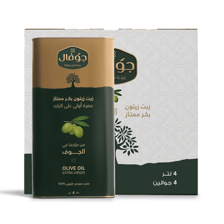 زيت زيتون بكر ممتاز جوفال 4 لتر