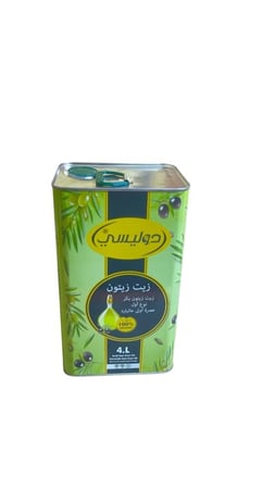 زيت زيتون دوليسي _ بكر نوع أول عصرة أول عالبارد (4لتر ) انتاج تركي
