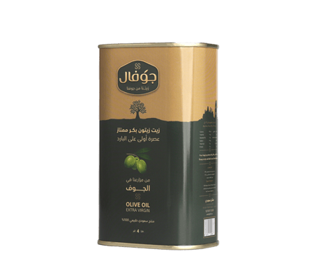 زيت زيتون بكر ممتاز جوفال 4 لتر