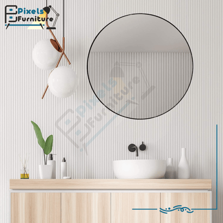 مرايا, مرايه, مراية,مراية حمام, مرايا مداخل, بكسل الأثاث, مرايا تسريح,