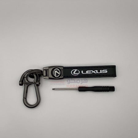 ميدالية لكزس جلد أسود