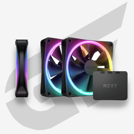 NZXT F120 RGB DUO Triple Pack Black