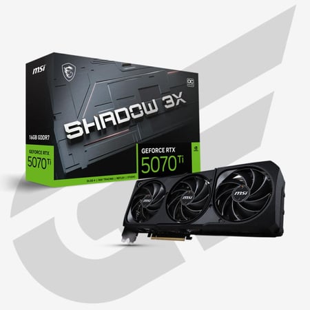 MSI RTX 5070 Ti 16GB SHADOW 3X OC