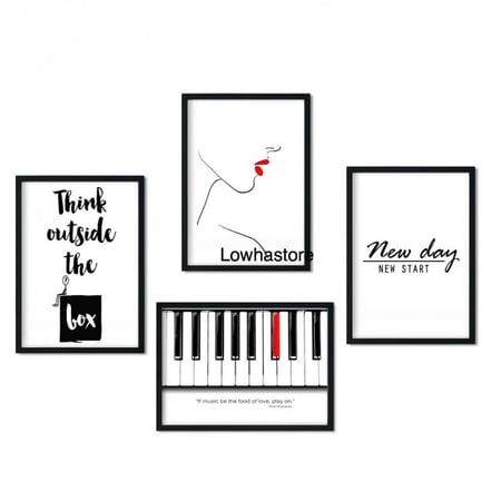 طقم من أربع صور