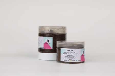 مقشر جسم بالقهوه  حجم 500 مل