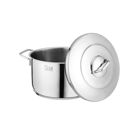 طقم قدور ستيل تركي فاخر 18/10 " 9 قطعة