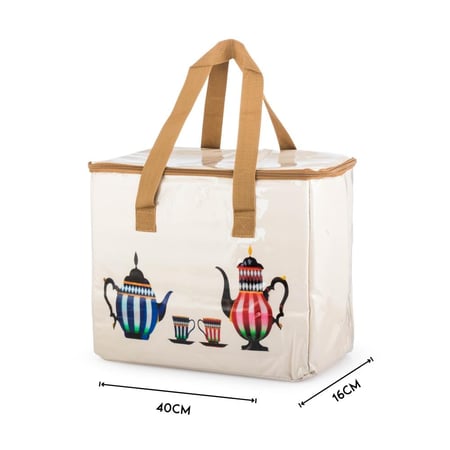 شنطة رحلات للترامس مبطنة برسومات مشكلة