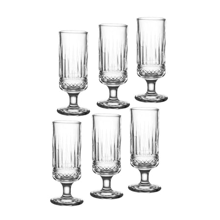 كاسات عصير ترحيبي ميني زجاج 95 مل 6 قطعة