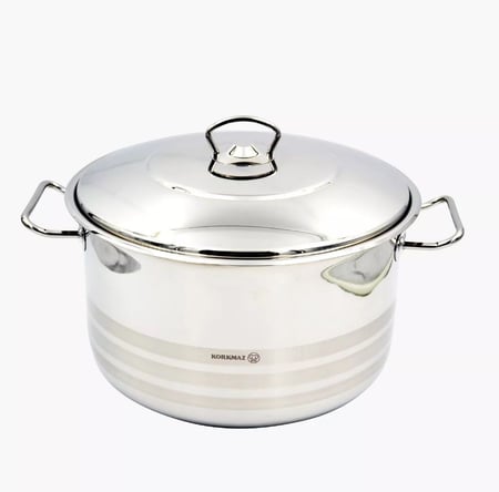 كوركماز قدر استيل 18/10 تركي ميجا مقاس 50 سم