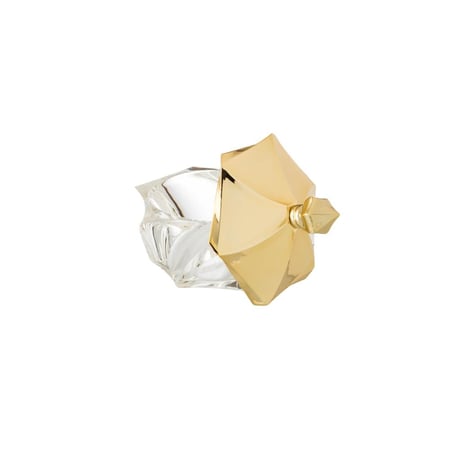 تمرية اكريلك الجوهرة بغطاء ذهبي