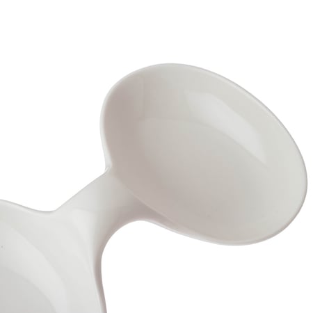 صحن بورسلان قسمين بحامل