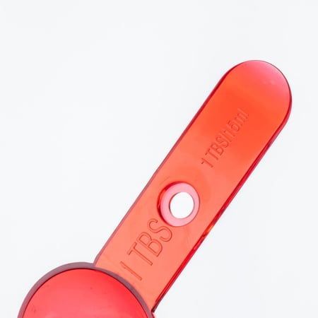 طقم مكيال قياس اكريلك صغير ألوان متعددة