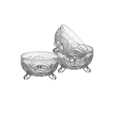 صحون مكسرات برجول محجر 6 قطعة