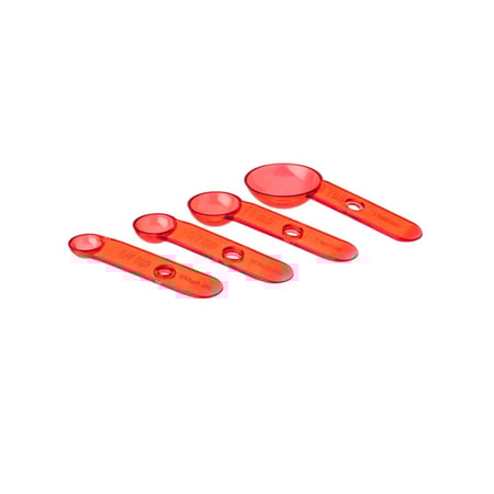 طقم مكيال قياس اكريلك صغير ألوان متعددة