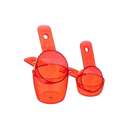 طقم مكيال قياس اكريلك كبير ألوان متعددة