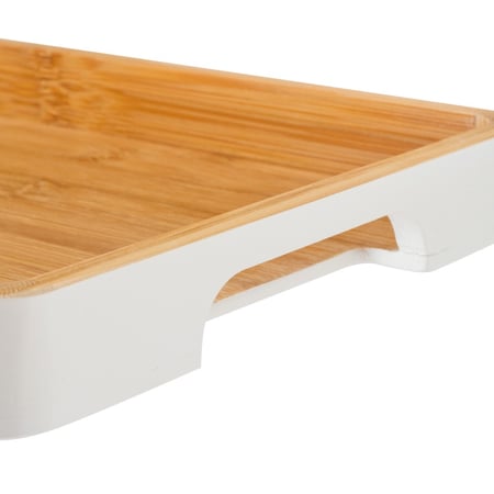 صينية تقديم خشب بانبو مقاس 38*28