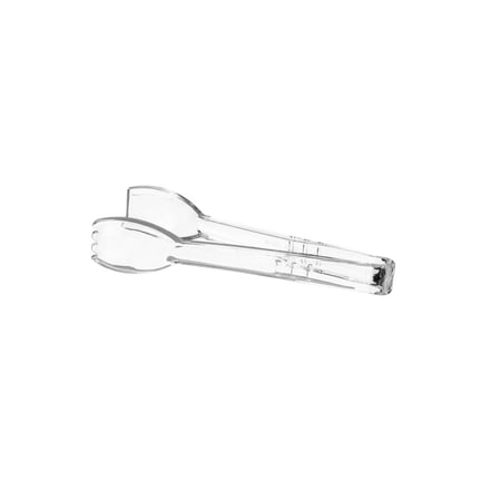 ملقط سلطة اكريلك شفاف