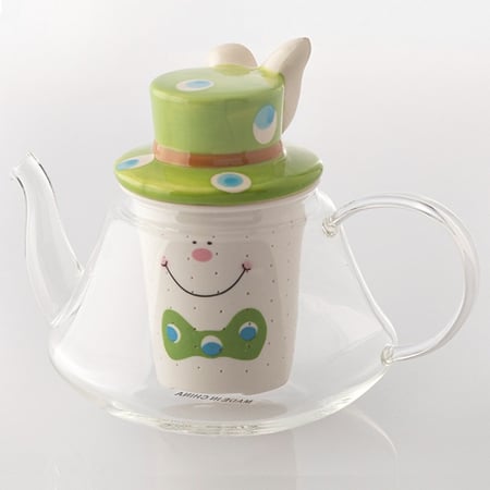 براد شاي زجاج مفرد 1000مل